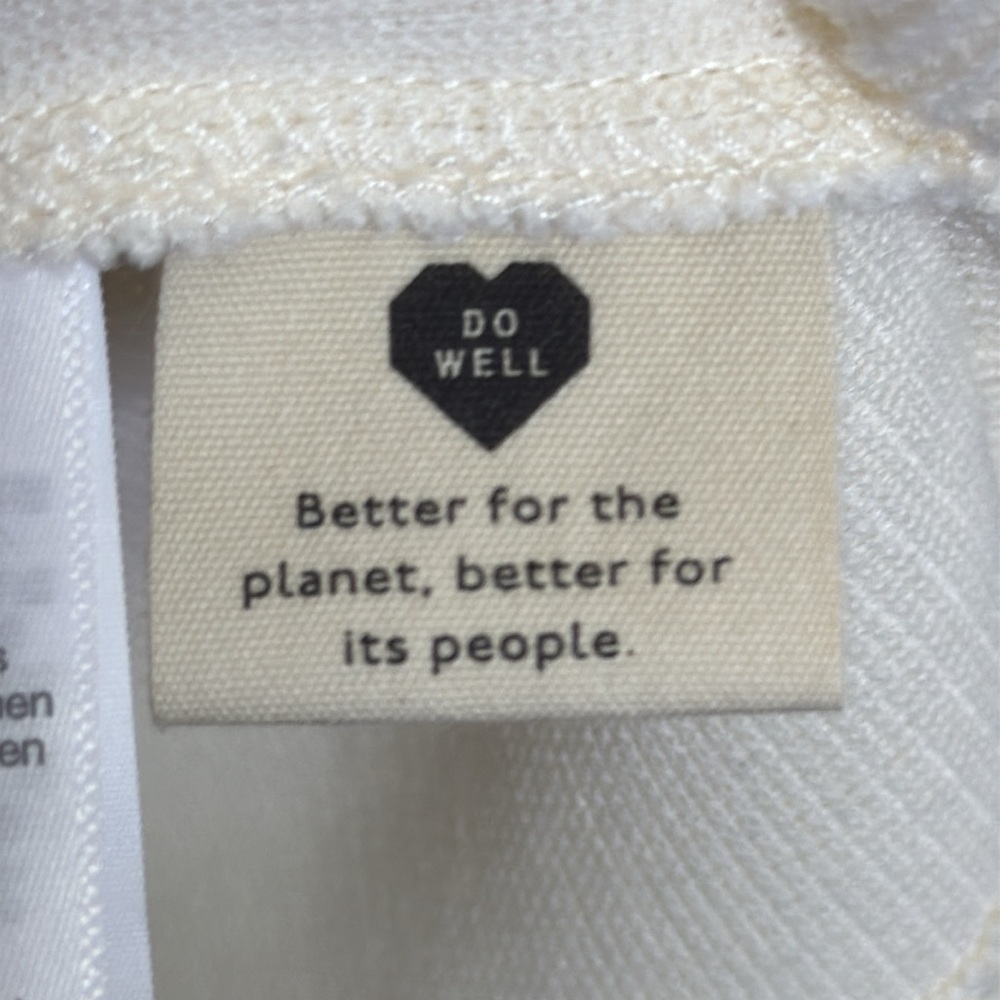 Madewell Cream Ribbed Mandarin Collar Sweater - Picture 9 of 10